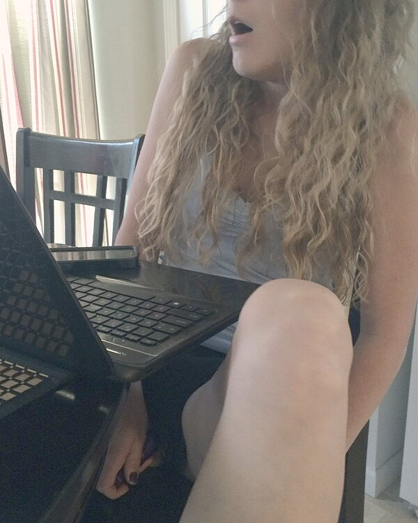 Pleasuring myself