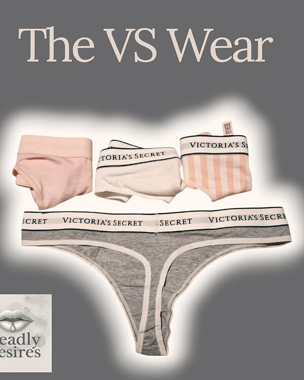 'VS' 2 day Wear (Includes UK p+p, International Only £10) 🌸🩶🌸