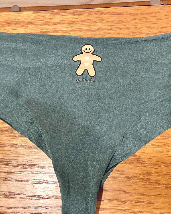 Gingerbread man thong