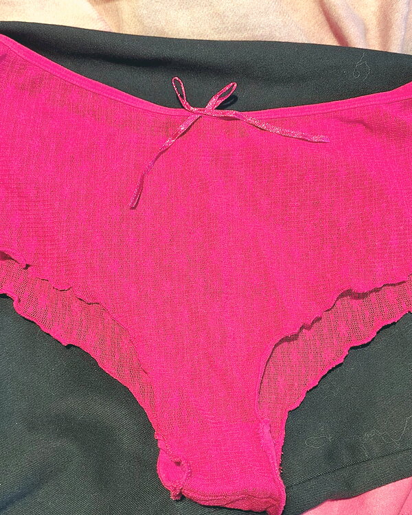 Sexy red panties