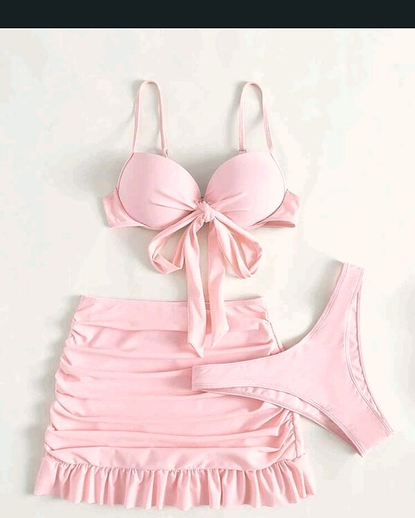 Worn bikinis.