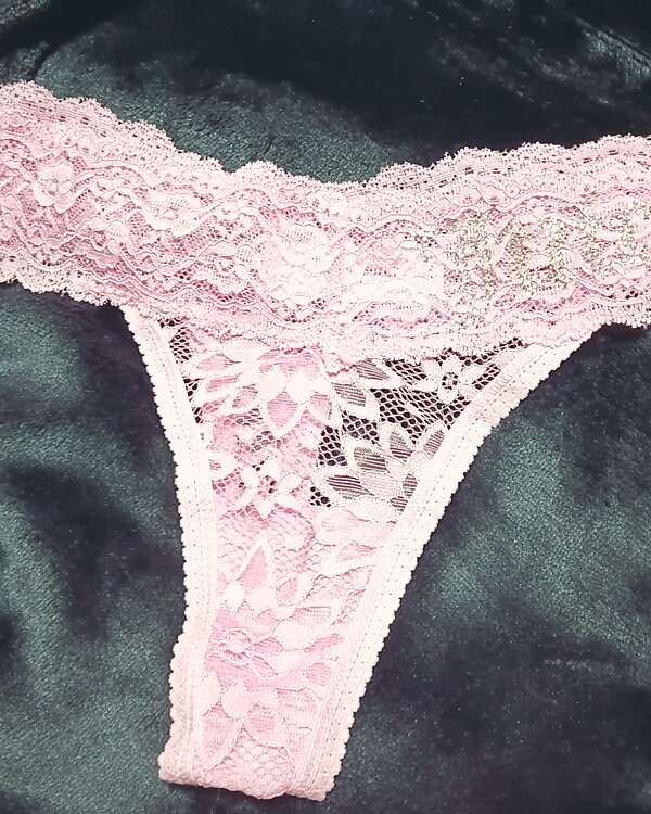 pink thong
