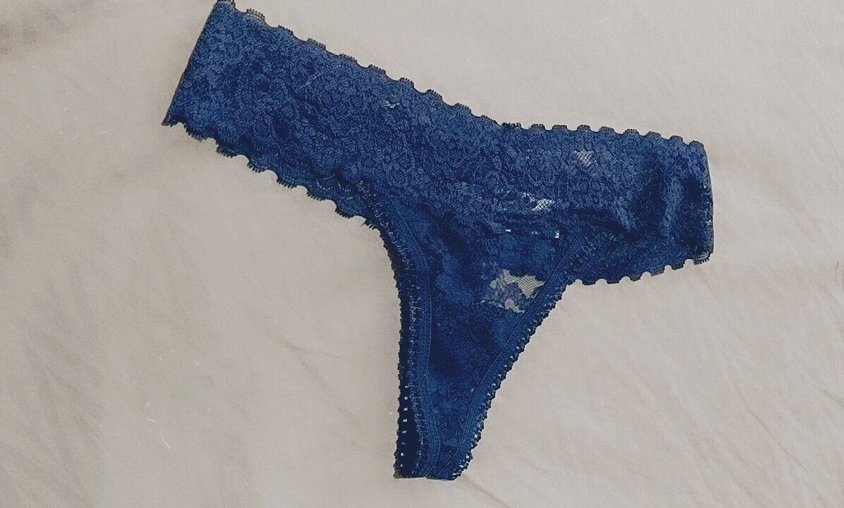 Lace thongs
