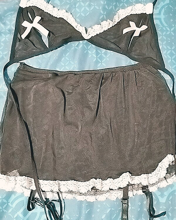 Set de dos piezas mucama sexy