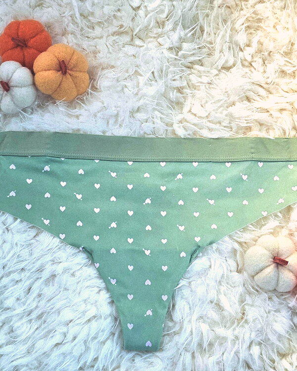 Sage Green Thong - Worn to Order