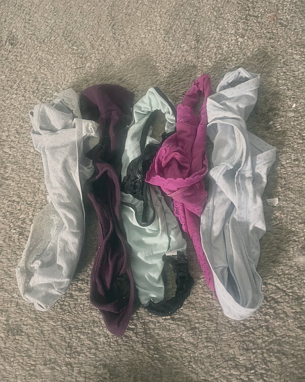 Raid my dirty panties! $15/each and ships tomorrow!