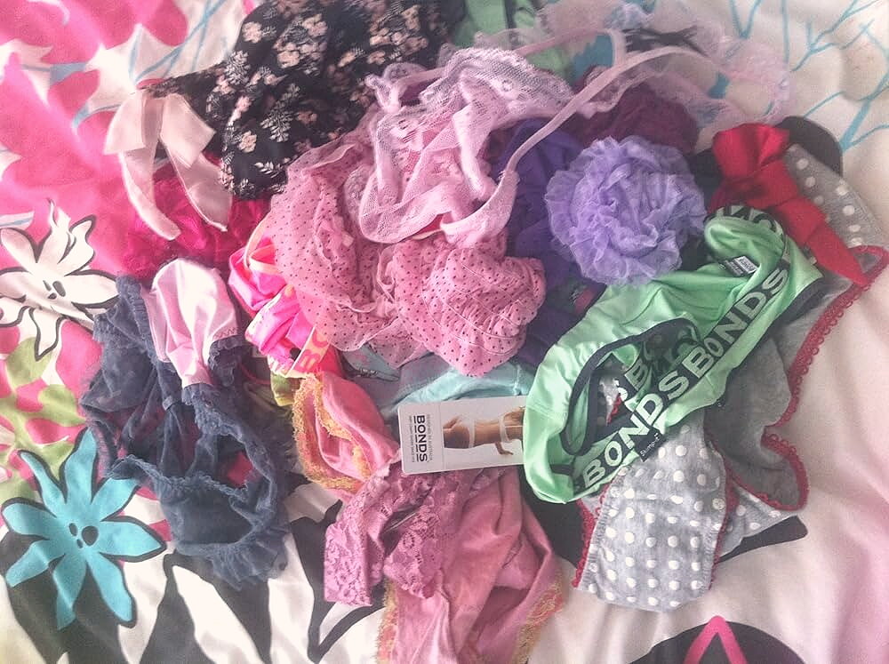 Sexy underwear used after being naughty and sweaty