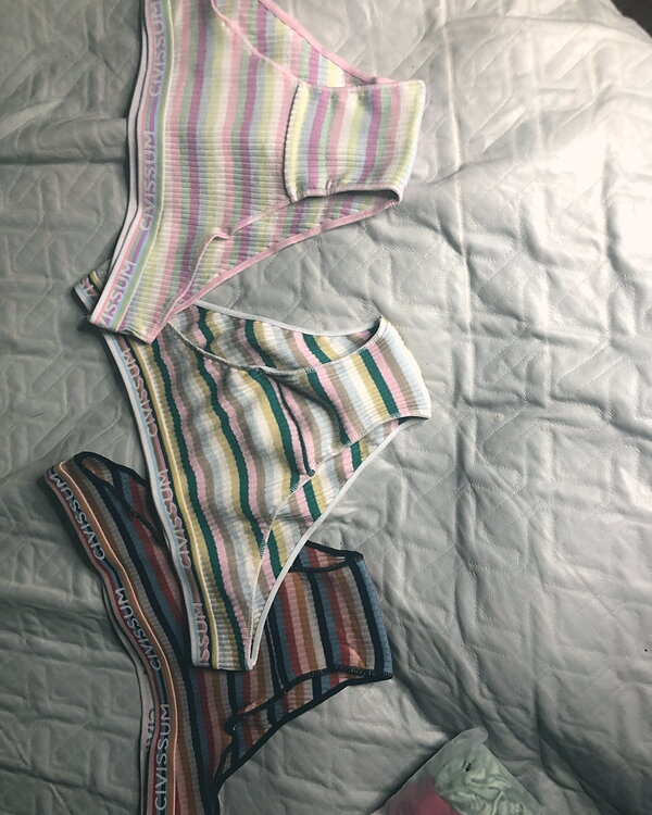 Cotton bikini