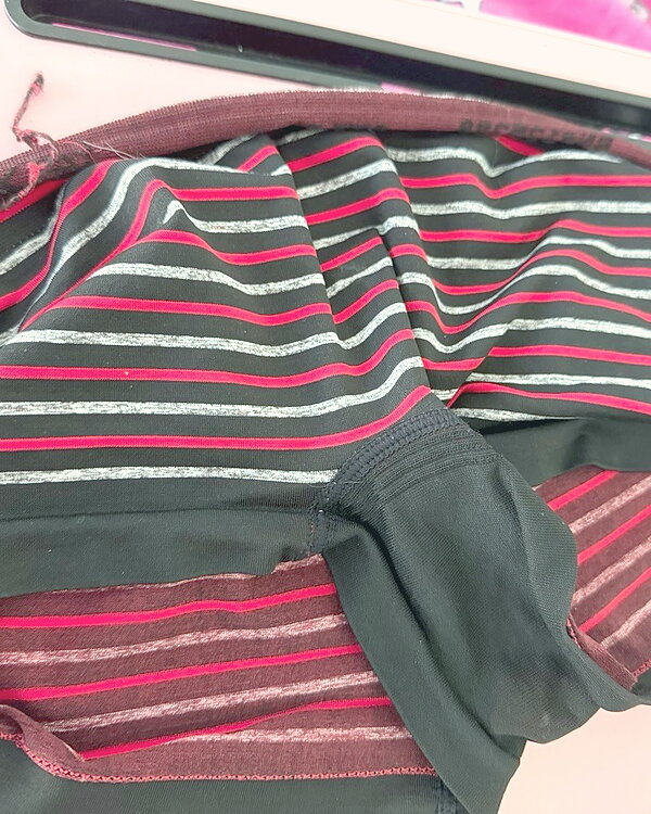worn day and half boy shorts