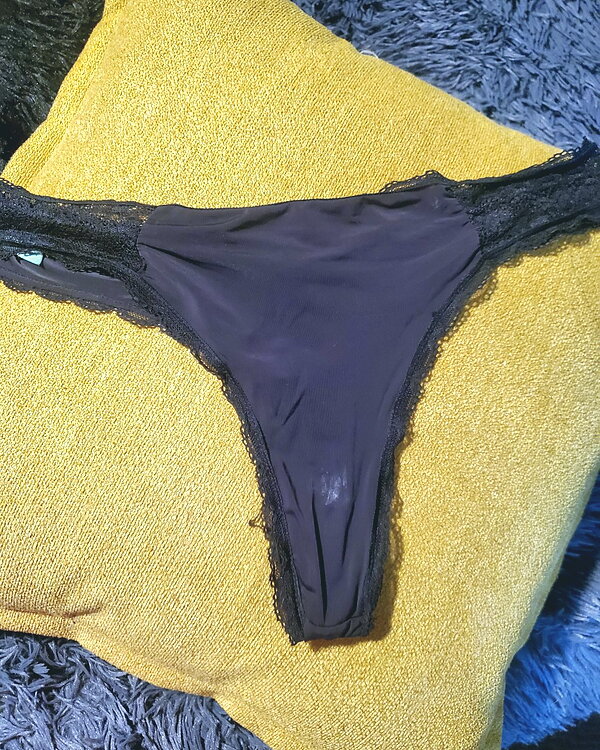 Sweaty Black Panty