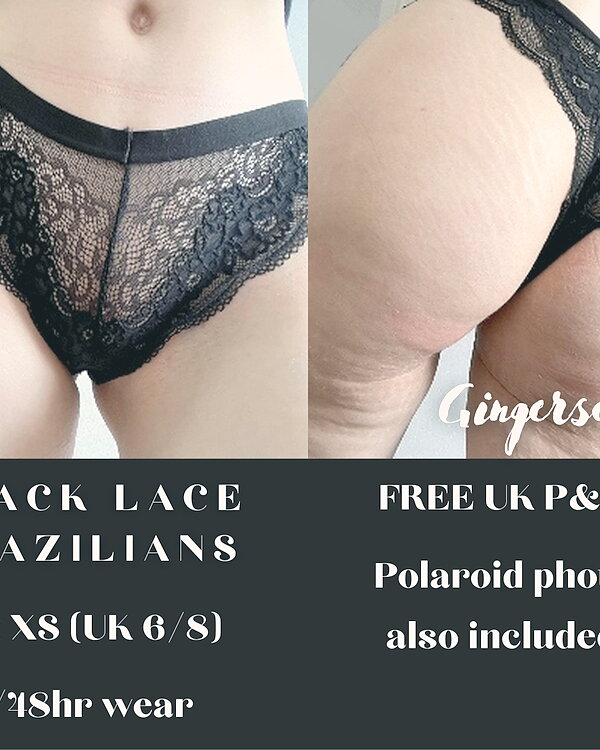 Black Lace Brazilians (#E1)