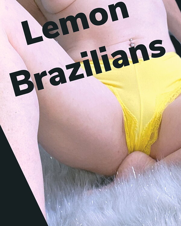 Lemon Silky Feel Brazilians 🍋