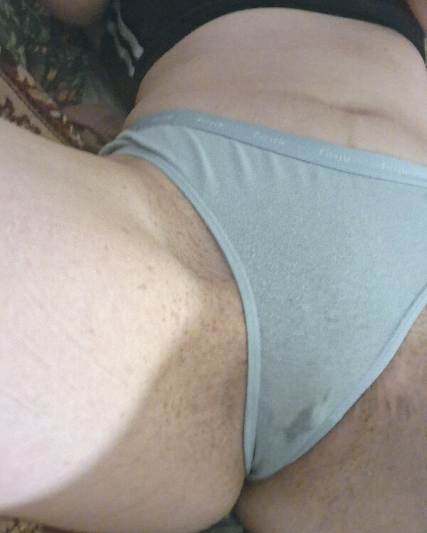 Wet already FCUK thong