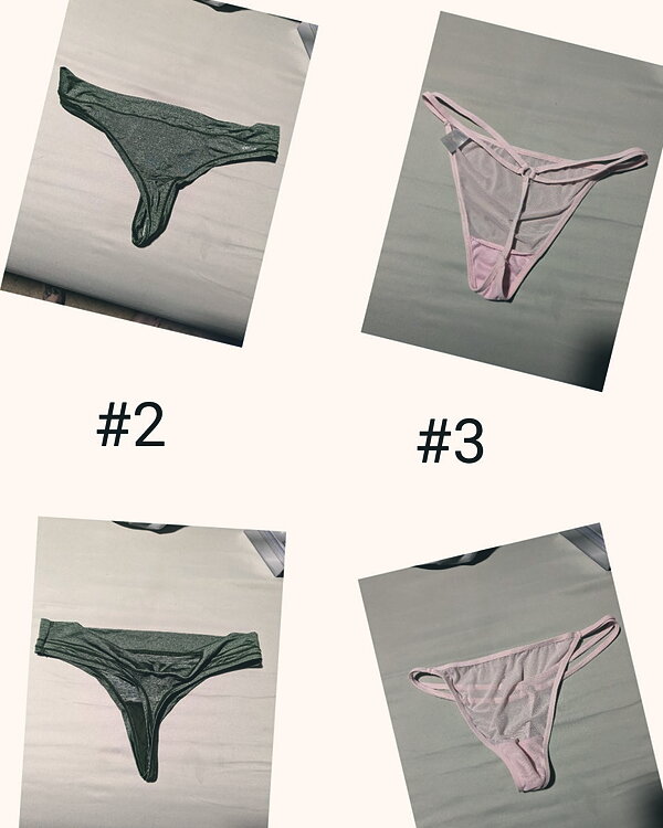 Customized thongs