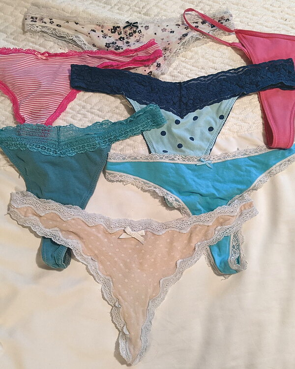 Worn Dirty Thongs