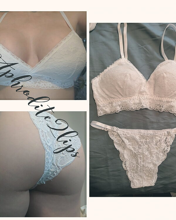 Scrumptious White Lace Set