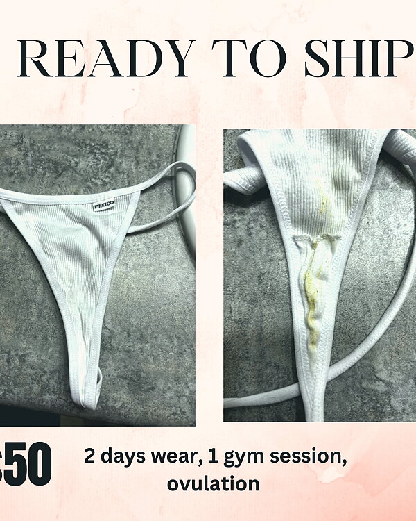 Ready to ship ovulation thong