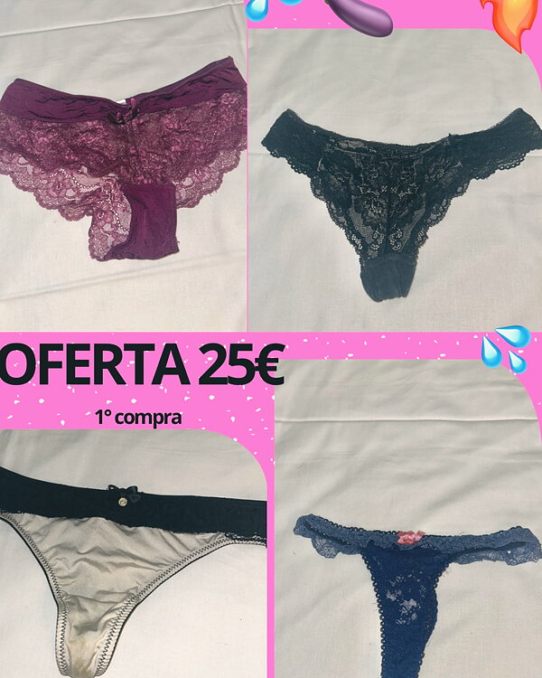 Worn Just for You…💦 Usadas Solo para Ti…