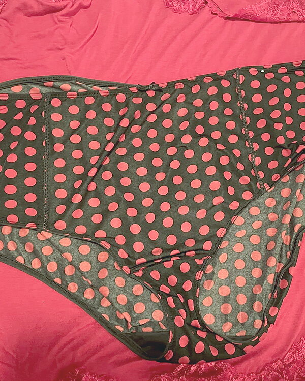 BBW Black n Red 💦 Panty