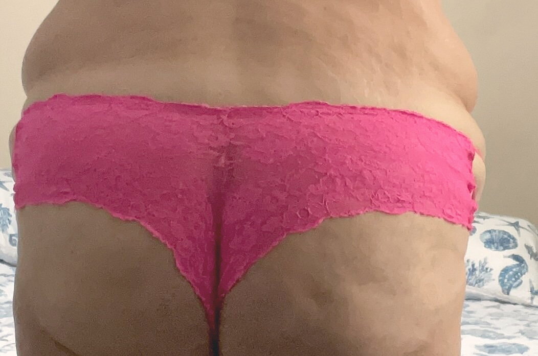 BBW Cheeky Pink Lace Panty