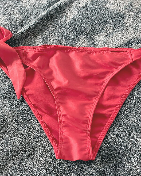 Satin VS Side Tie Panty