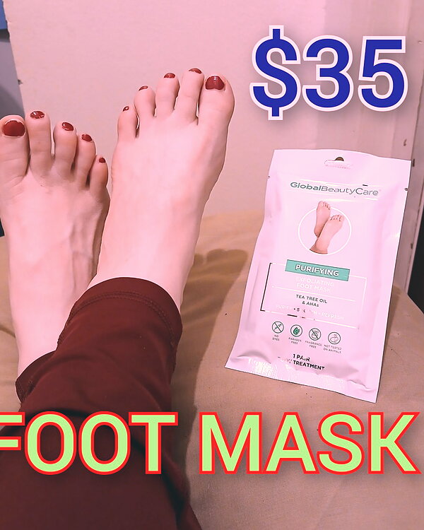 Foot mask peel