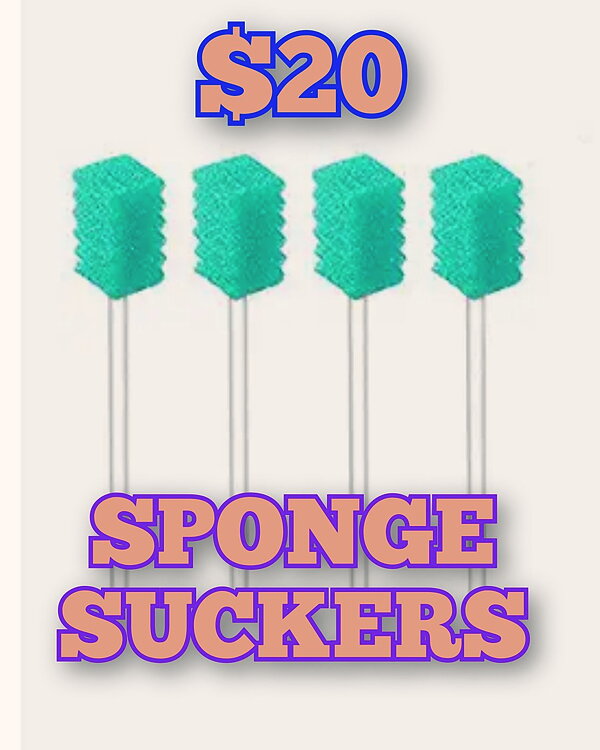 Sponge suckers