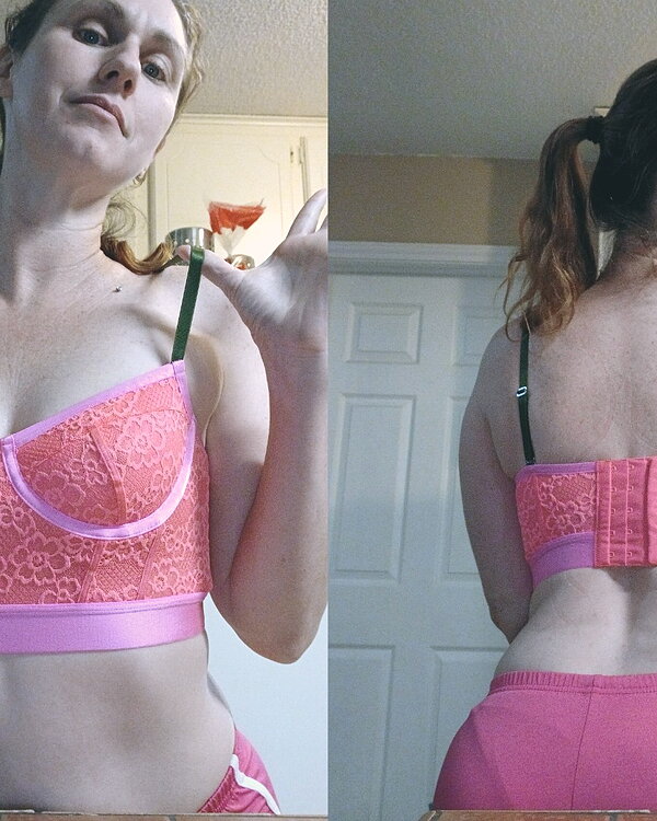 Pink Bra