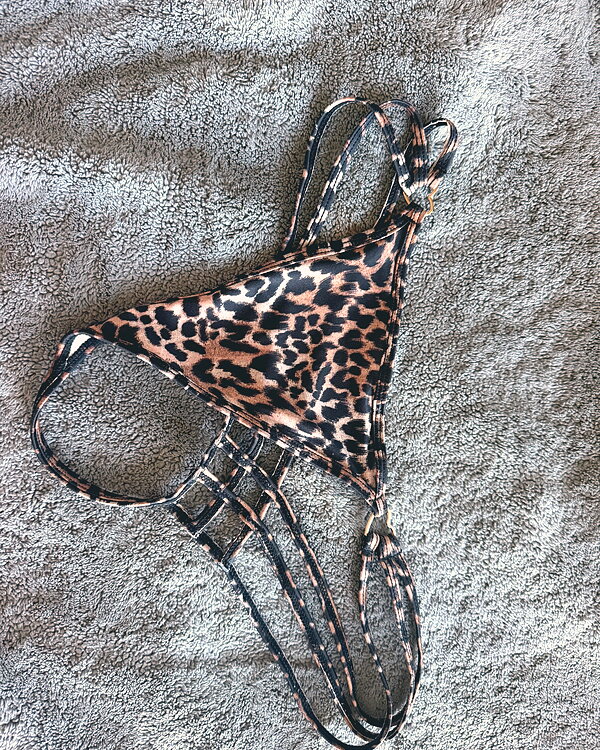 Cheetah G-string