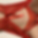 Red lace set