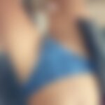 Blue nylon thongs