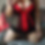 red and black babydoll with use … - 2