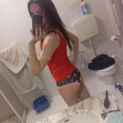 Mutandine trans rosa e nere – foto 2 di 3