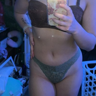 lacy sage green thong – photo 2 of 3