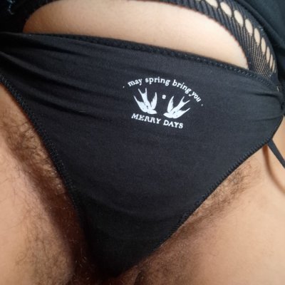 Tanguita negro con dibujito