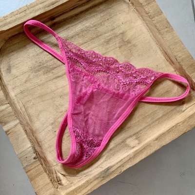 String ficelle rose