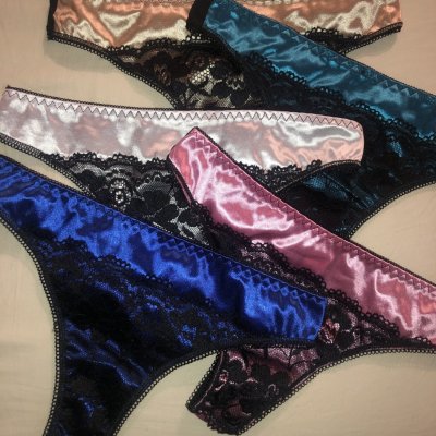String satiné enrobé de mon odeur