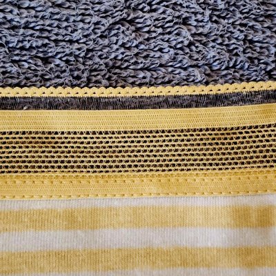 Colorful patterned cotton thongs – photo 2 of 3