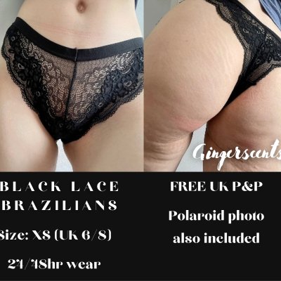 Black Lace Brazilians (#E1)