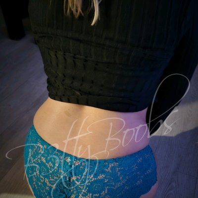 VENDU - Tanga turquoise dentelle