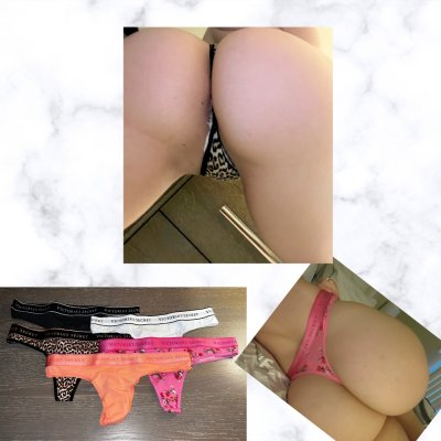 Victoria’s Secret cute pattern thongs