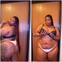 white Flower Thong