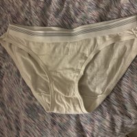 White, sexy briefs with stains - 1