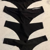 Black Thongs- 4 Pack