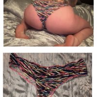 Rainbow Cheeky Panties