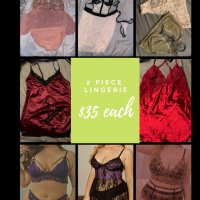 2 Piece Lingerie Set Sale!