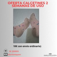 Calcetines 2 semanas de uso 🦨