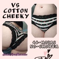 VS Black & White Lace Trim S…