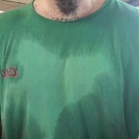 Maglia bagnatissima