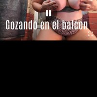 Gozando en el balcon 5€